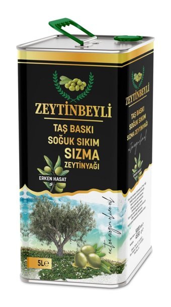 Zeytinbeyli Teneke Sızma Zeytinyağı 5 lt