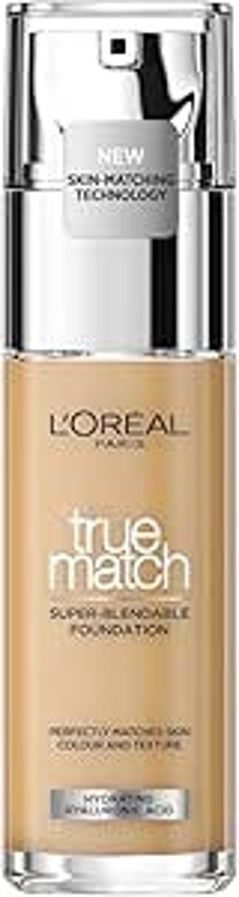 L'Oréal Paris True Match Super Blendable 5N Sable Sand Likit Serum Fondöten 30 ml