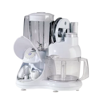 Arçelik Robolio K 1190 1500 ml Plastik Hazneli Çift Bıçaklı 7'li Blender Seti Beyaz