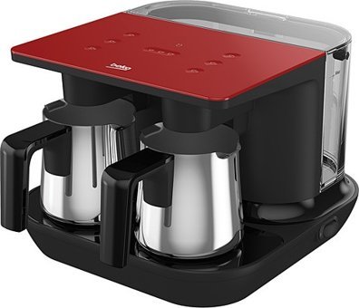 Beko TKM 8961 2 Hazneli 1.5 lt Su Hazneli 6 Fincan 1100 W Türk Kahvesi Makinesi