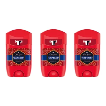 Old Spice Captain Stick Erkek Deodorant 3x50 ml