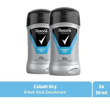 Rexona Cobalt Dry Stick Erkek Deodorant 2x50 ml