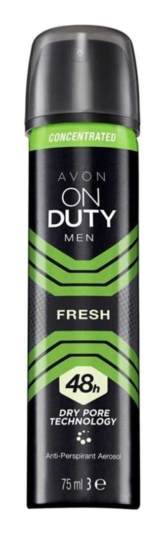 Avon On Duty Men Fresh Sprey Erkek Deodorant 75 ml