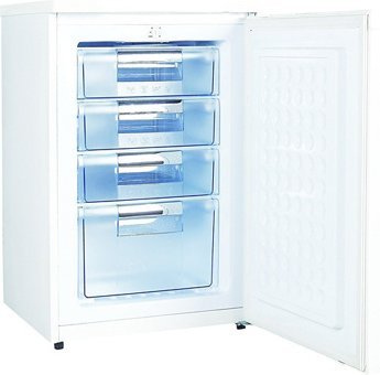 Skytech St-96D 4 Çekmeceli A Enerji Sınıfı 90 lt Dikey Solo Mini Derin Dondurucu Beyaz