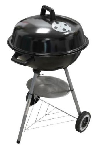 Grillstar Montana Kömürlü Kapaklı Yuvarlak Tekerlekli Barbekü