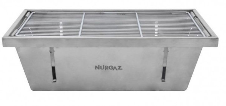 Nurgaz NG KM Kömürlü Katlanır Dikdörtgen Mangal