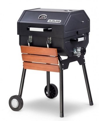 Guruss CG-050 Kömürlü Kapaklı Köşeli Tekerlekli Barbekü