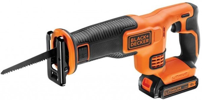 Black+Decker Decker BDCR18 Akülü Kablosuz Şarjlı Tilki Kuyruğu Testere