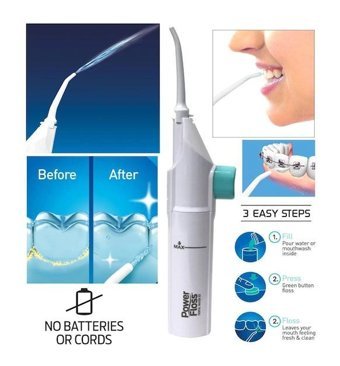 Power Floss Kablosuz Şarjlı Basınç Kontrollü Ağız Duşu