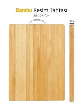 Berdina Home Bambu Açık Kahverengi Kesme Tahtası