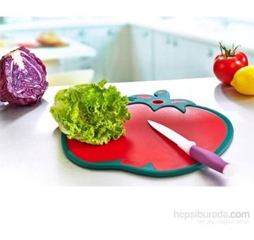 Hobby Plastik Kırmızı-Yeşil Kesme Tahtası