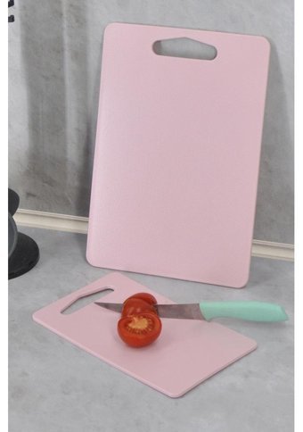 Saban Plastik Pembe İkili Kesme Tahtası