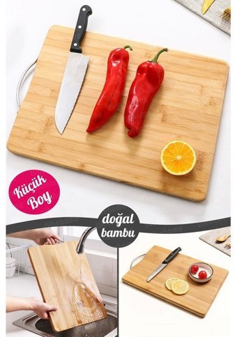Tilbe Home Bambu Kahverengi Kesme Tahtası