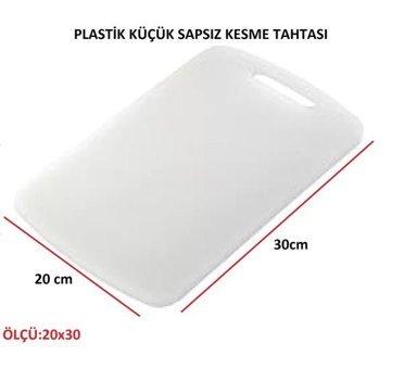 Aa Plastik Plastik Beyaz Kesme Tahtası