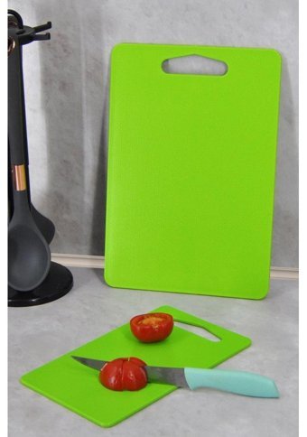 Saban Plastik Yeşil İkili Kesme Tahtası