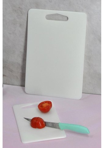 Saban Plastik Beyaz İkili Kesme Tahtası