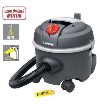 Lavor Sılent 1600 W Dikey Toz Torbalı Süpürge Gri