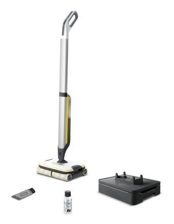 Karcher FC 7 Islak Kuru Kablosuz Şarjlı Dikey Süpürge Sarı