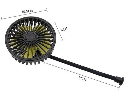 Techmaster F408 3 Kademeli Araç İçi Vantilatör