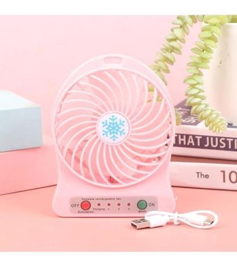 Torima F-02 3 Kademeli Masaüstü Vantilatör Pembe