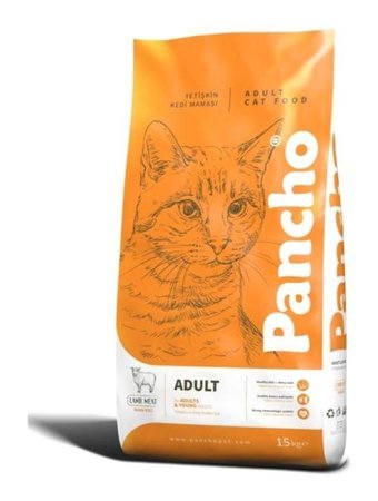 Pancho Kuzu Etli Yetişkin Kuru Kedi Maması 15 kg