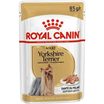 Royal Canin Breed Health Nutrition Yorkshire Terrier Yetişkin Yaş Köpek Maması 85 gr 6'lı