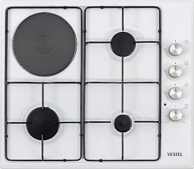 Vestel AO-6003 S Emaye Doğalgazlı Ankastre Ocak
