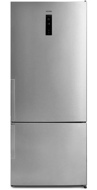 Vestel NFK60122 EX GI PRO Çift Kapılı No Frost D Enerji Sınıfı 533 lt İnox No Frost Buzdolabı