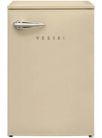 Vestel RETRO SB14411 E Enerji Sınıfı 121 lt Bej Büro Tipi/Tezgah Altı Buzdolabı