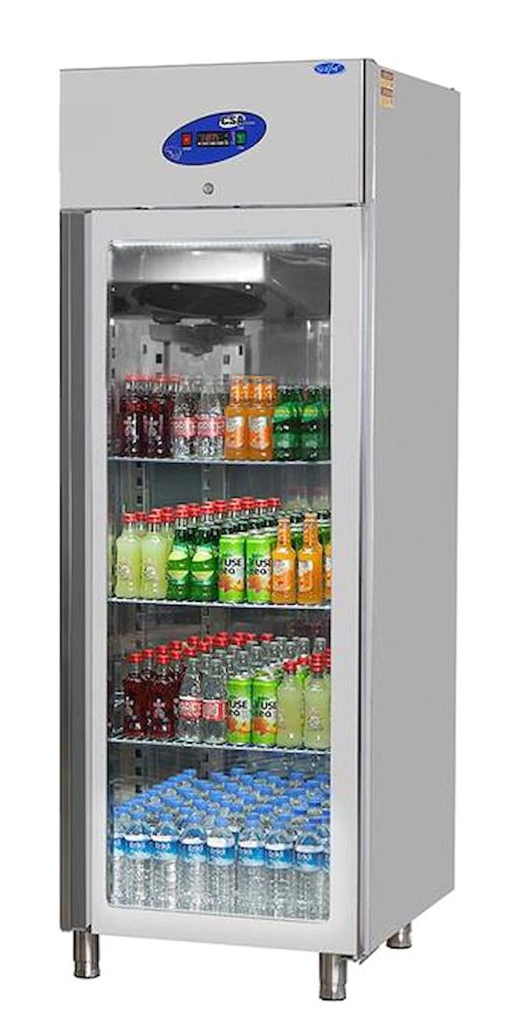 Karacasan Endüstriyel Tek Kapılı A+ Enerji Sınıfı 700 lt İnox Derin Dondurucu Buzdolabı
