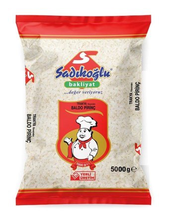 Sadıkoğlu Trakya Baldo Pirinç 5 kg