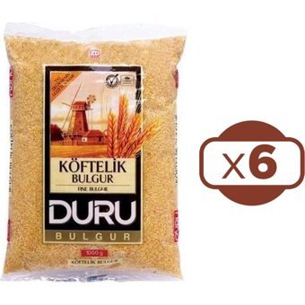 Duru Köftelik Bulgur 6 x 1 kg