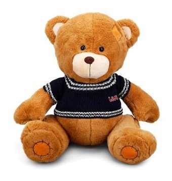 Sunman Kazaklı Ayı Mavi 42 cm Peluş Oyuncak