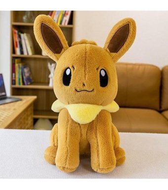 Takara Tomy Eevee Tüylü Pokemon 40 cm Peluş Oyuncak