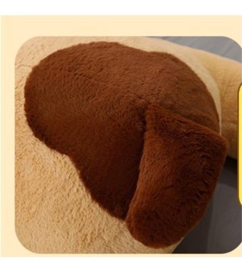 Worryfreeshopping Dev Yumuşak Köpek 70 cm Peluş Oyuncak