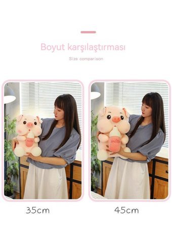 Sunflower Çocuklar İçin Domuz 34 cm Peluş Oyuncak