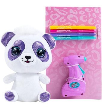 Mega Oyuncak Airbrush Plush Panda Peluş Oyuncak