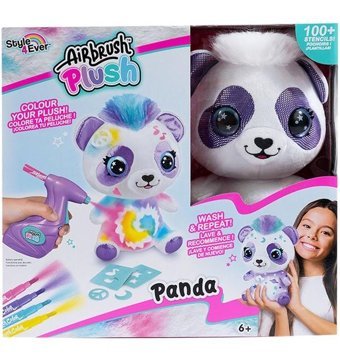 Mega Oyuncak Airbrush Plush Panda Peluş Oyuncak