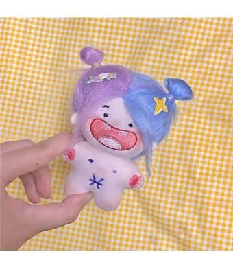Alibee Yıldız Teddy Doll Idol Pamuk Oyuncak Kawaii Zodiaco Oğlak 10 cm Peluş Oyuncak