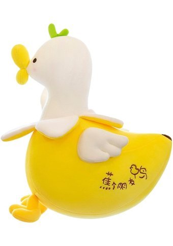 Luckystar Muz Ördek Oyuncakları Sarı Peluş Oyuncak