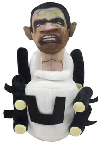 Yucama Parodi Skibidi Toilet Plush Tuvalet Kral 30 18 cm Peluş Oyuncak