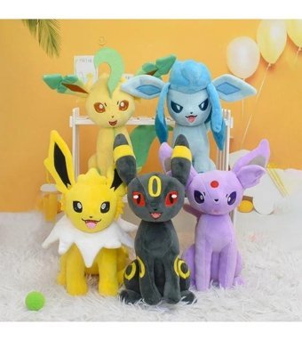 Takara Tomy Umbreon 28 cm Eevee Evrimleri Pokemon Peluş Oyuncak