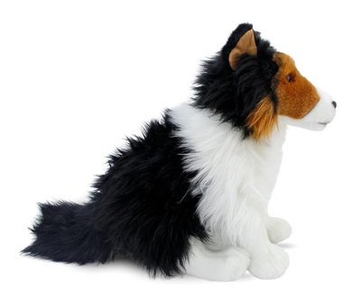 Animals Of The World Oturan Çoban Köpeği 28 cm Peluş Oyuncak