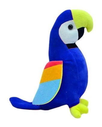 Hediye Nest Papağan Mavi 35 cm Peluş Oyuncak