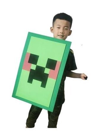 Schulzz Minecraft Diamond Shield Kalkan 60 cm Peluş Oyuncak