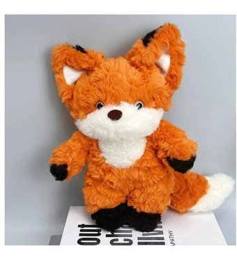 Yucama Siyah Büyük Kuyruk Küçük Tilki 30 cm Peluş Oyuncak