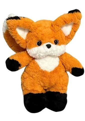 Yucama Siyah Büyük Kuyruk Küçük Tilki 30 cm Peluş Oyuncak