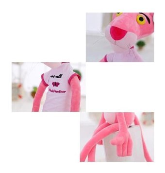 Yk Store Elbiseli Sevimli Pembe Panter Oyun 60 cm Peluş Oyuncak
