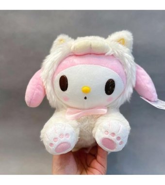 Jzcat Düşmüş Kedi Yumuşak Pembe Peluş Oyuncak