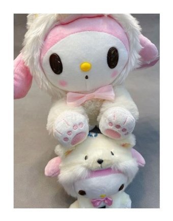 Jzcat Düşmüş Kedi Yumuşak Pembe Peluş Oyuncak